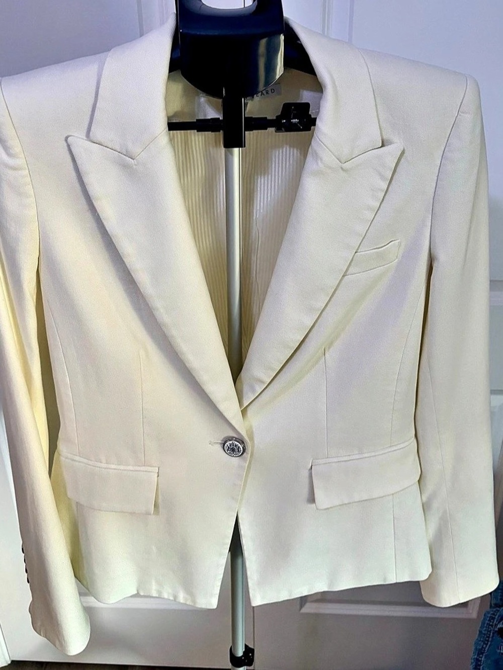 Veronica Beard Danielle Dickey Jacket Blazer in White Size 8